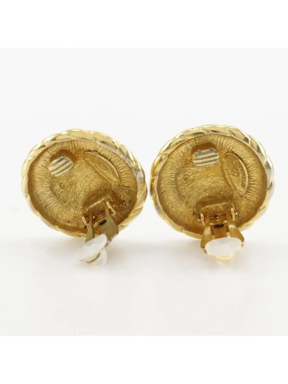 Chanel Cc Logo Clip-On Earrings Metal #228981C75B
